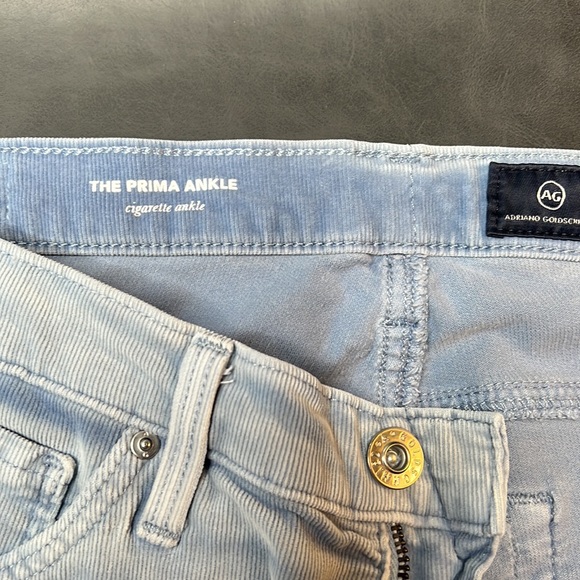 Adriano Goldschmied Blue Corduroy Pant - Picture 4 of 6